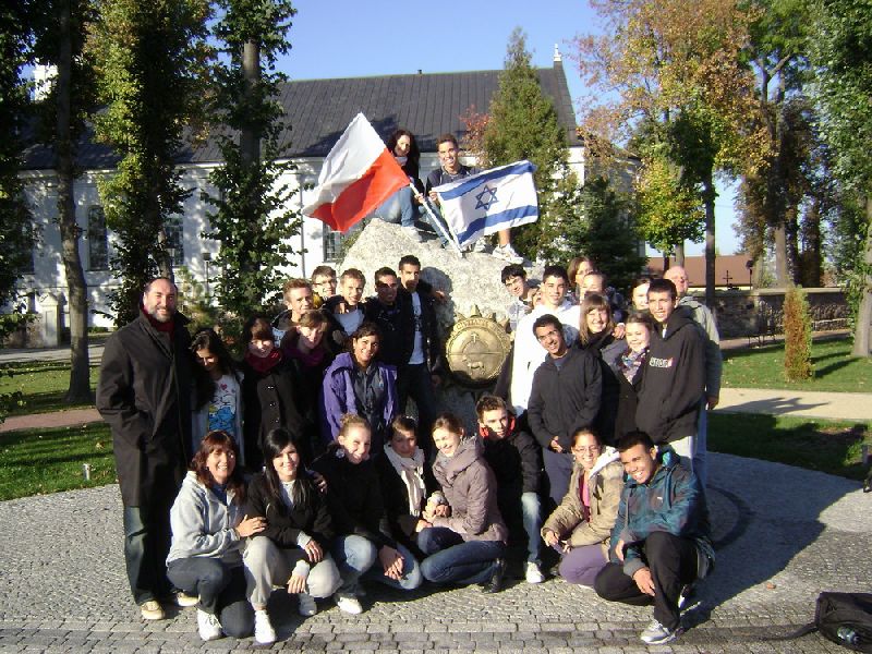 W październiku młodzi Żydzi odwiedzili Suchowolę (ZS Suchowola)