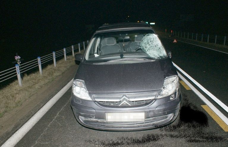 Do wypadku doszło na moście (podlaska.policja.gov.pl)