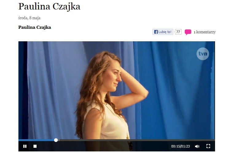 Paulina Czajka (topmodel.tvn.pl)